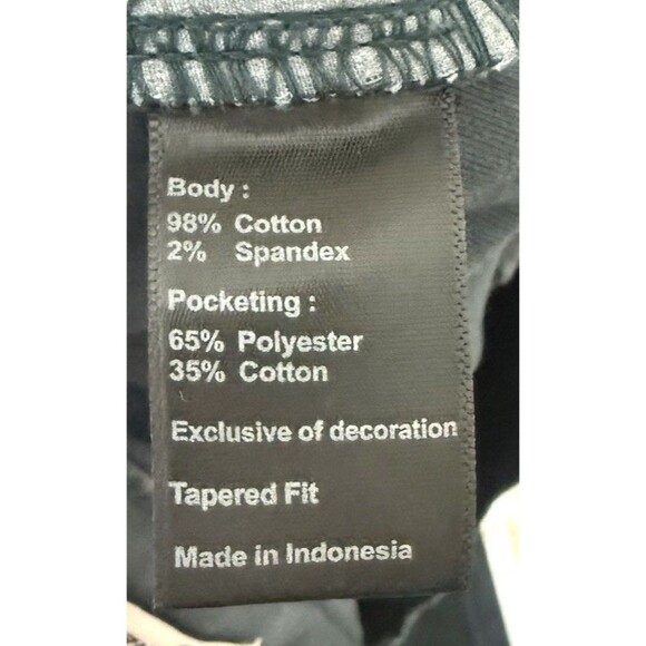 Flint and Tinder 365 5-pocket Navy Blue Tapered Fit Pants Men’s Size 36 x 34 - Picture 8 of 9